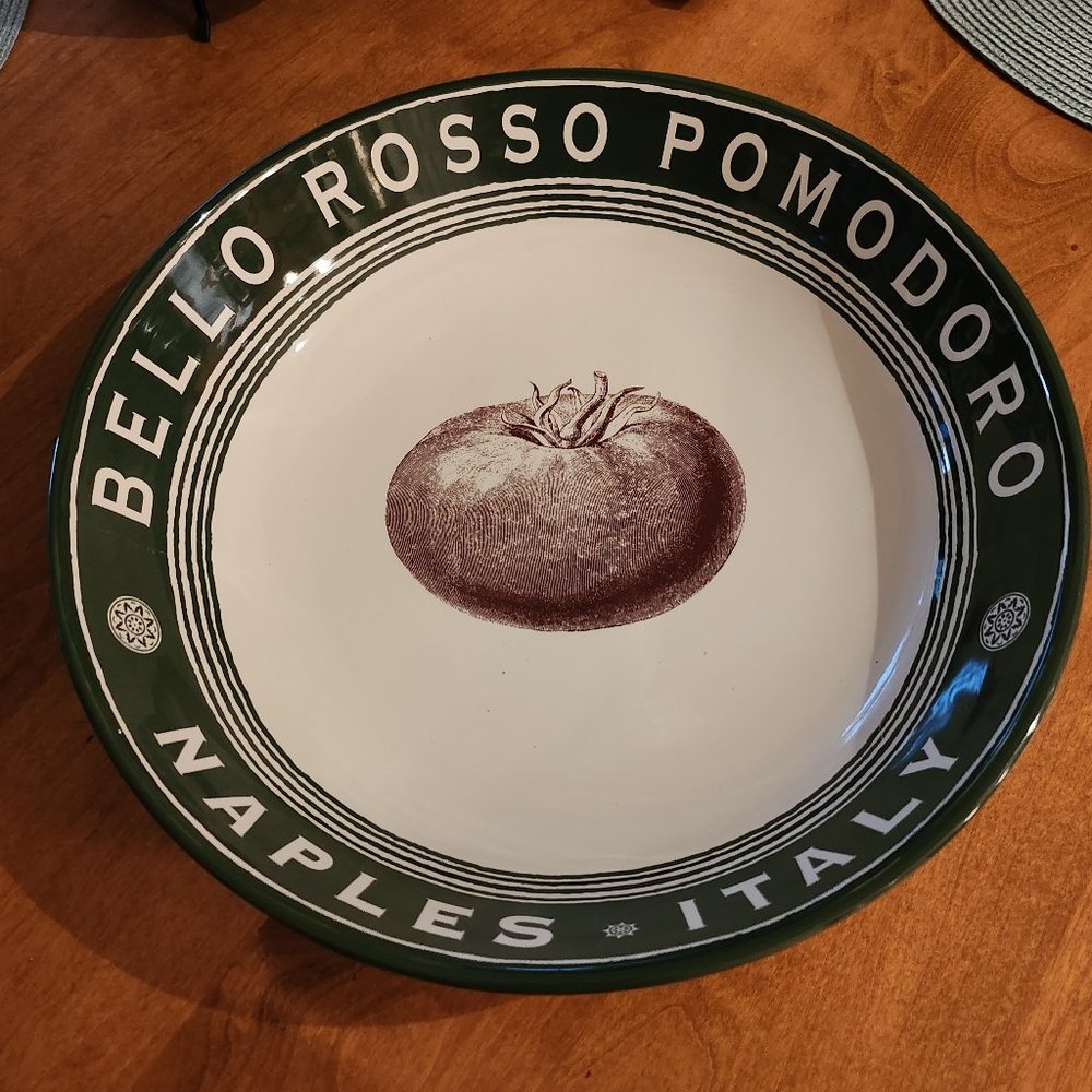 Certified International Large Serving Pasta Bowl  Naples Italy